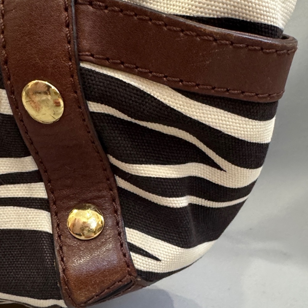 Michael Kors Zebra Print Tote Bag – Chain & Leather Straps - Picture 6 of 13